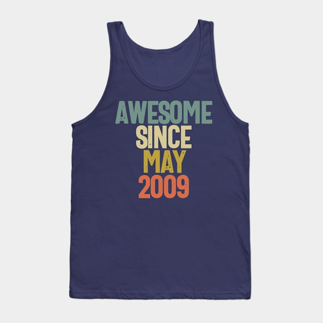 Awesome Since May 2009 Birthday Gift Tank Top by koalastudio